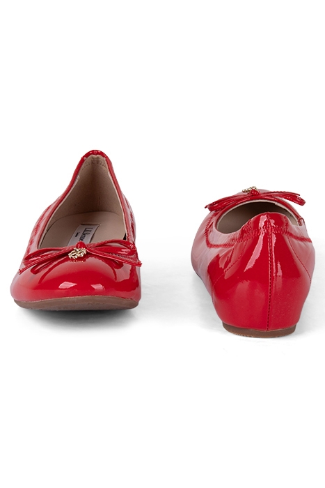 OSSIE BALLERINA RUBBER RED 2