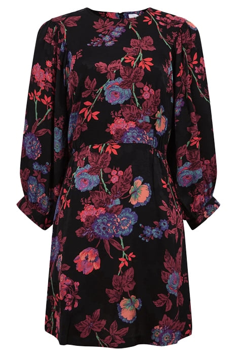 PAULINA DRESS BLACK/PINK 4