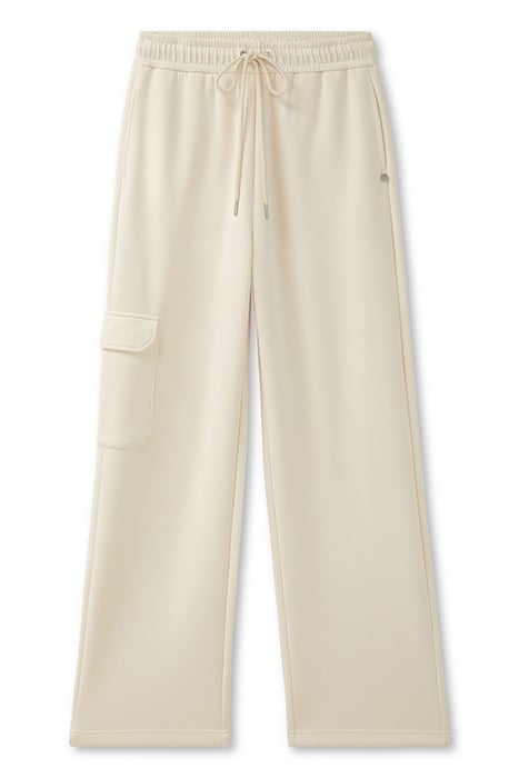 WIDE LEG SIMPLE CARGO EGGNOG 3