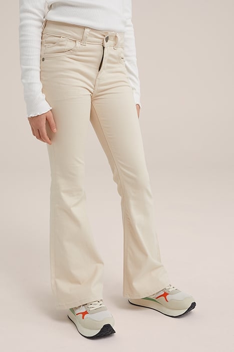 5-POCKET MID WAIST BEIGE 4