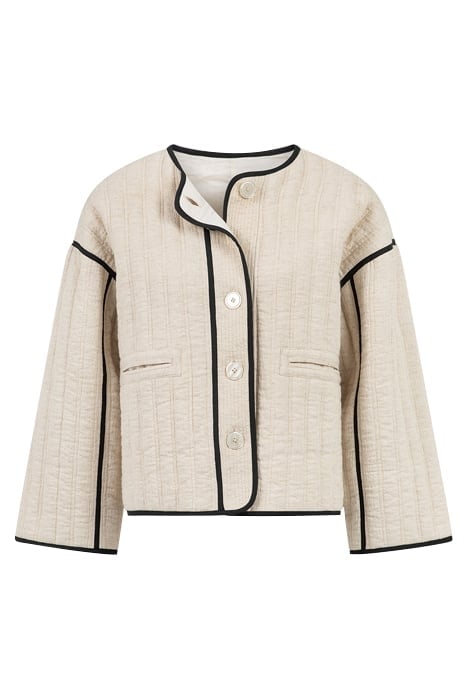 CINNAMON JACKET ECRU 3