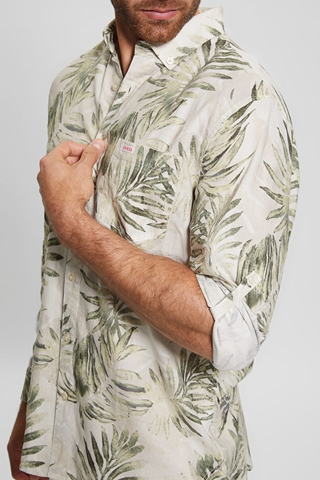 LS COLLINS AOP SHIRT MILITARY FOLIAGE 5