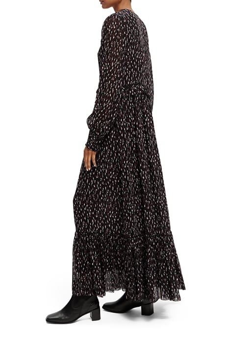 V-NECK MAXI TEARS DRESS IKAT RAIN 5