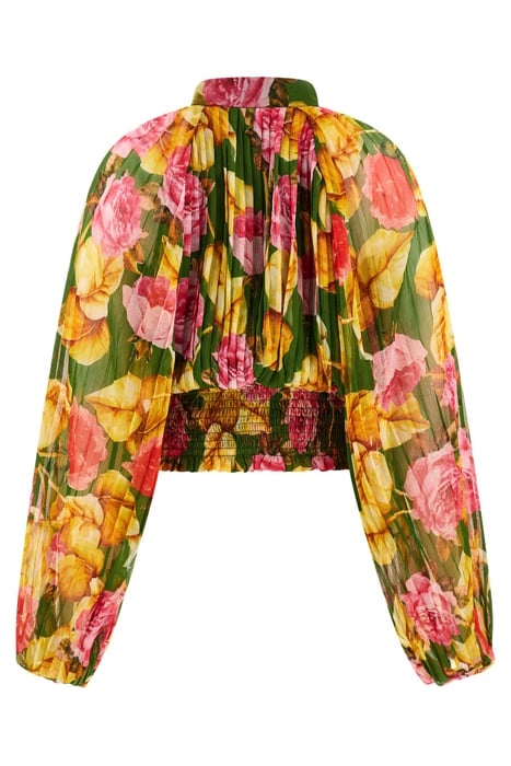 GUESS ECO LS BIANCA PLEATED TO ROSES GARDEN 2