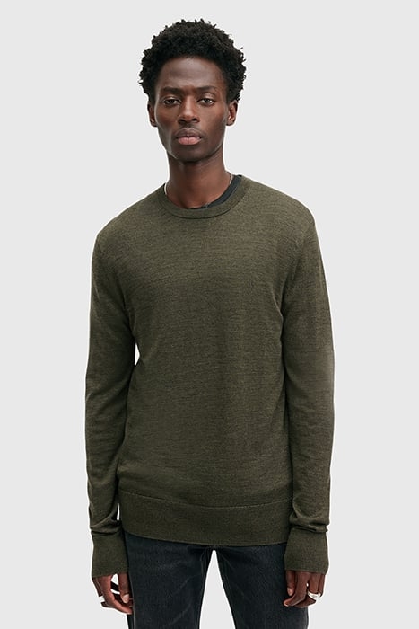 MODE MERINO CREW MARLEY GREEN 1