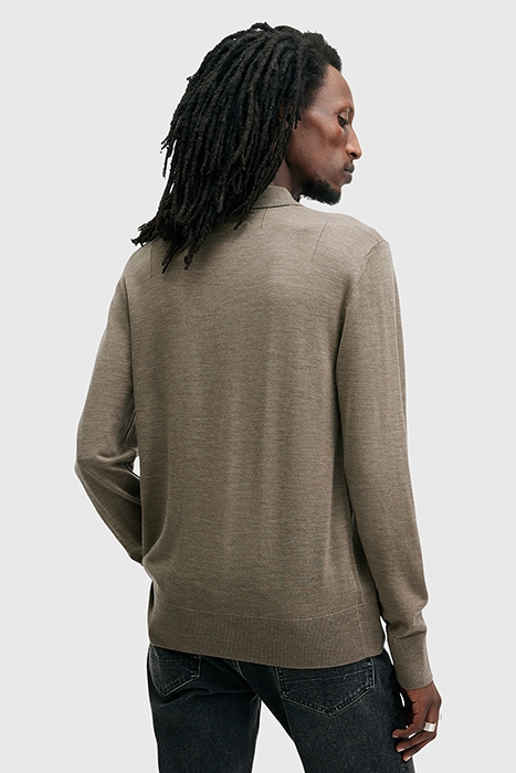 MODE MERINO LS POLO TAYLOR GREEN 2