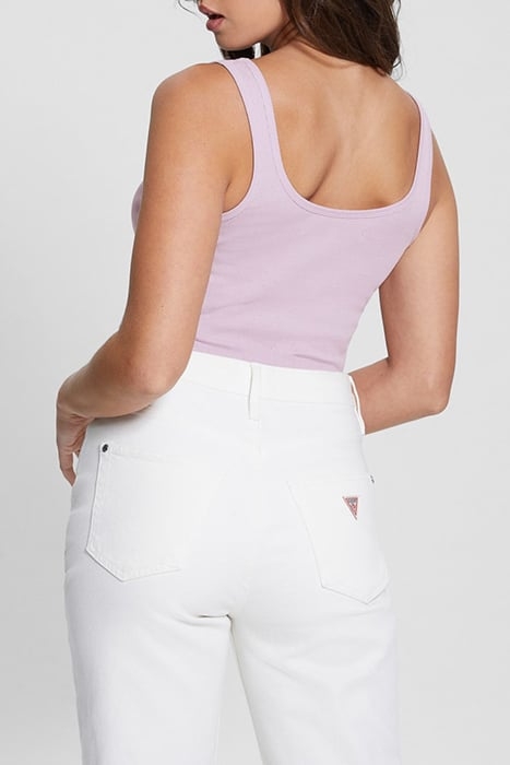 SL DIAMOND GIRL CROP LINEN LILAC 2