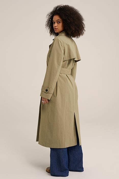 TRENCHCOAT MOSS GREEN 2