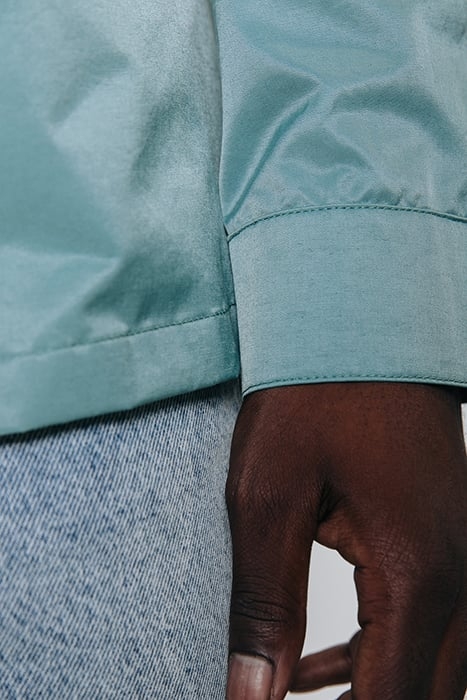 LUCA ZIP SHIRT GREY BLUE 5