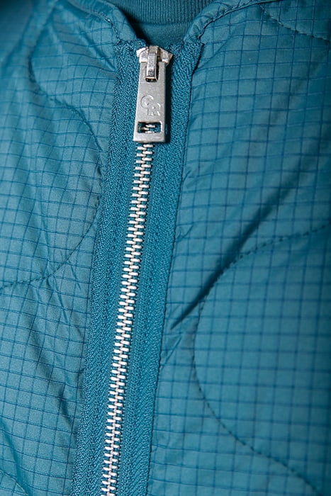 BENI QUILTED BODYWARMER DARK TURQUOISE 5