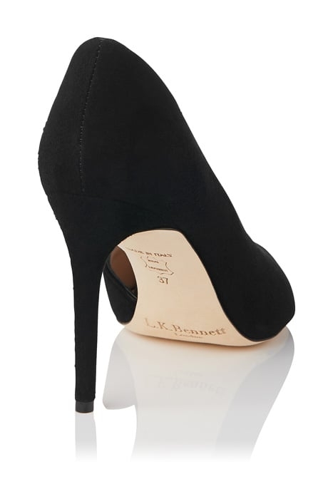 KAYLEIGH PEEP TOE COURT BLACK 5