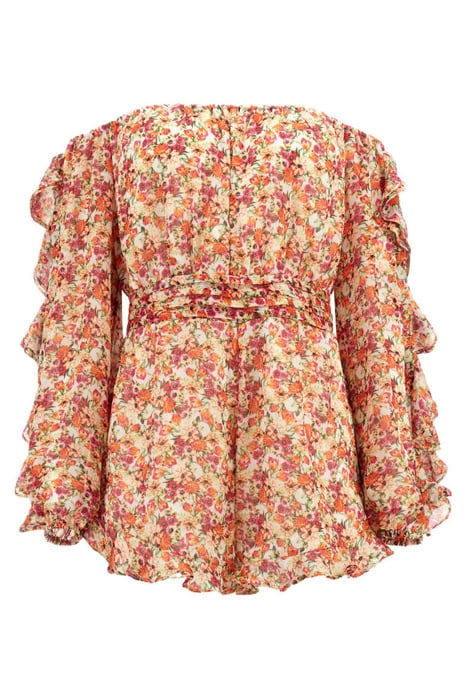 OFF SHLDR GEMA ROMPE SUNNY ROSE GARDEN PR 4