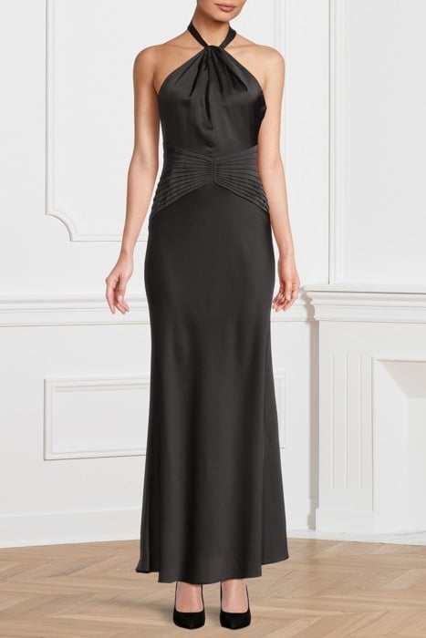 DIXIE MAXI DRESS JET BLACK 1
