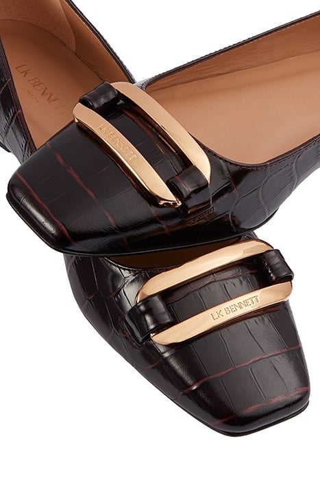 FL CAYDEN SNAFFLE DETAIL BORDEAUX 4