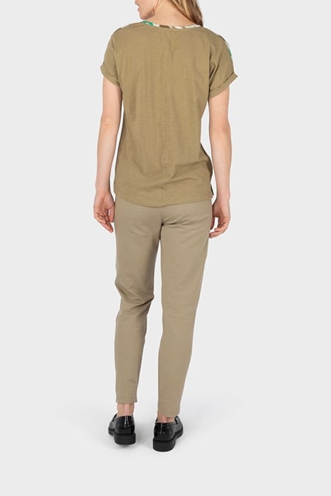 T-SHIRT LONG SLEEVES COVERT GREEN 4