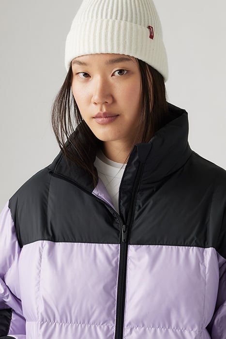 DELANEY PUFFER JACKET IN PURPLE 5