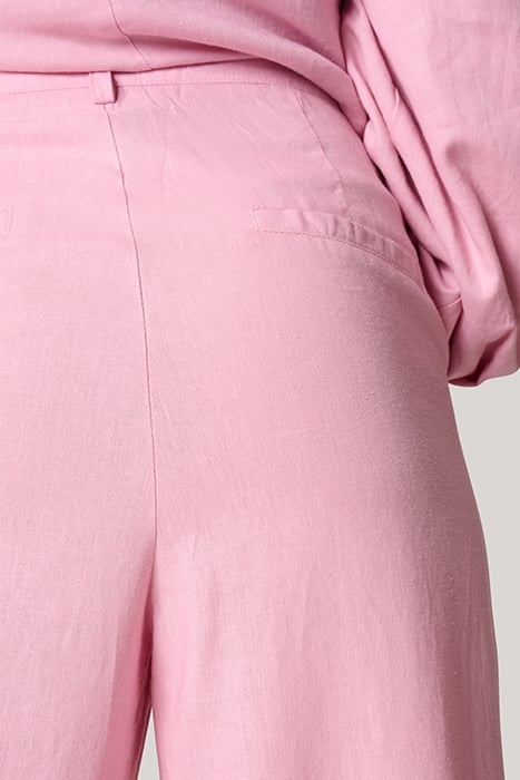 LA-SBLINEN BARREL PANTS PINK 6
