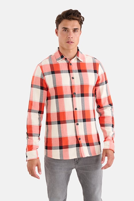 MA-SBRED CHECK SLS ORANGE 1