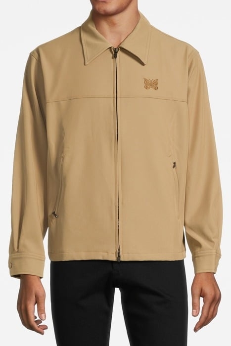 NEEDLES – TRACK JACKET POLY SMOOTH OLIVE 1