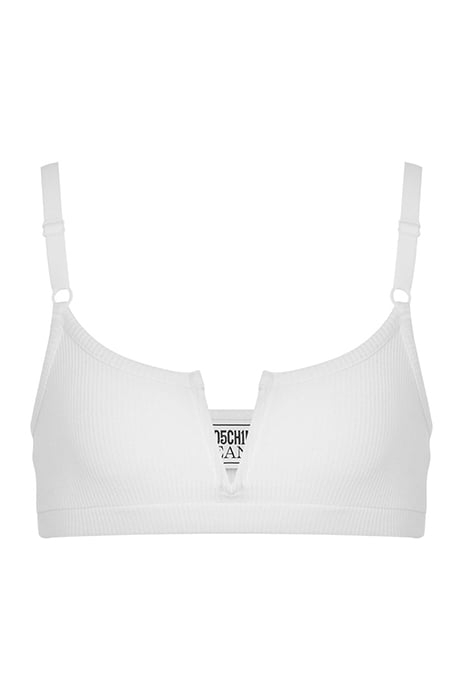 LOGO PATCH COTTON CROP TOP WHITE 3