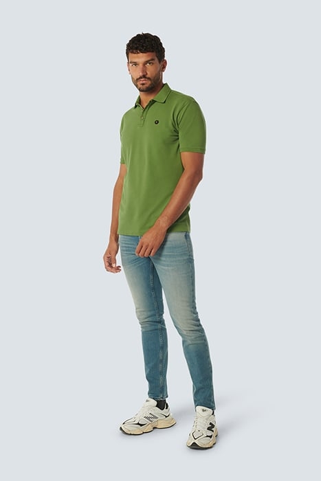 POLO PIQUE GARMENT DYED GREEN 3