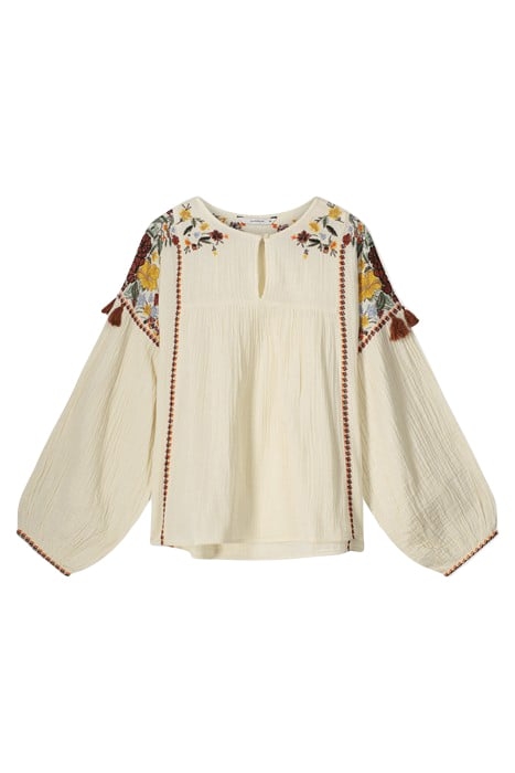 TOP MULTI EMBROIDERY IVORY 4