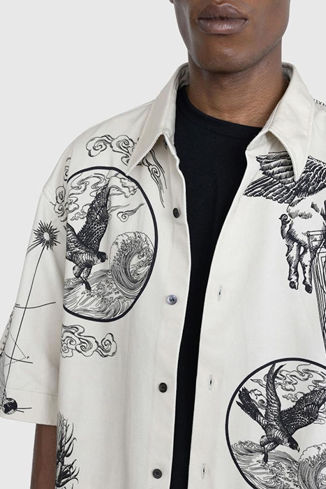 DRIES VAN NOTEN – CASSIDYE SHIRT CEMENT 4