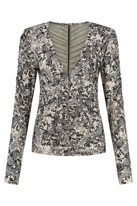 BABB TOP BLACK/HUMMUS 1