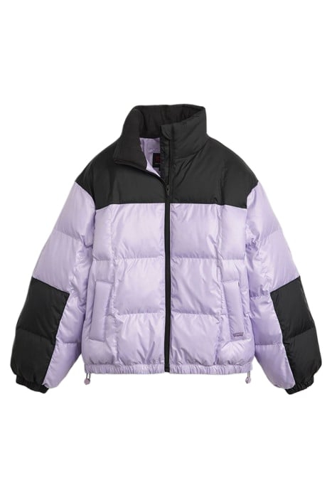 DELANEY PUFFER JACKET IN PURPLE 3