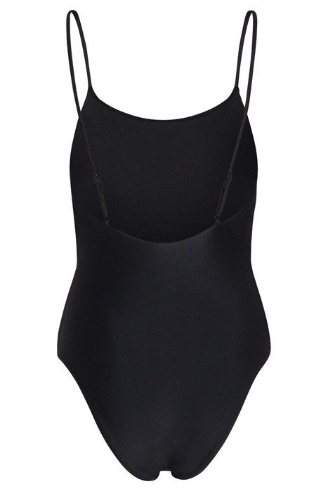 ATHLEISURE LOGO 1 PC SWIM SUIT BLACK 2
