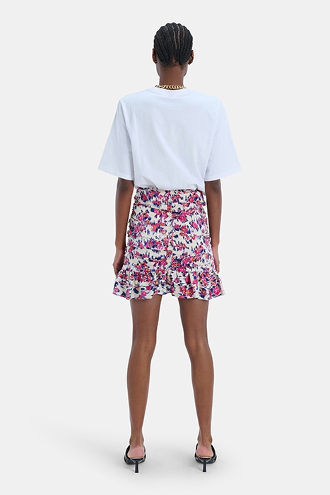 LA-FLORAL MINI SKIRT VARIOUS 2