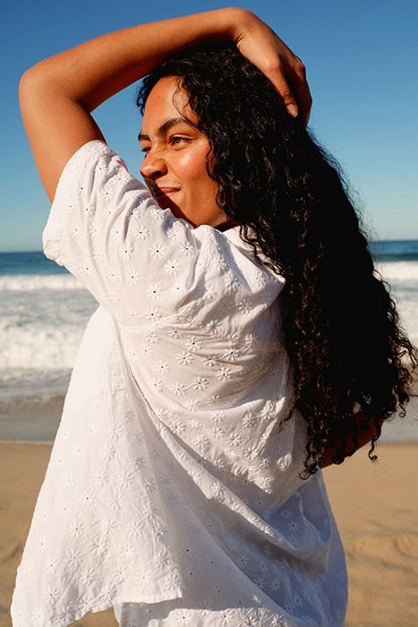 JOYCE BUTTON-DOWN SHIRT WHITE 7