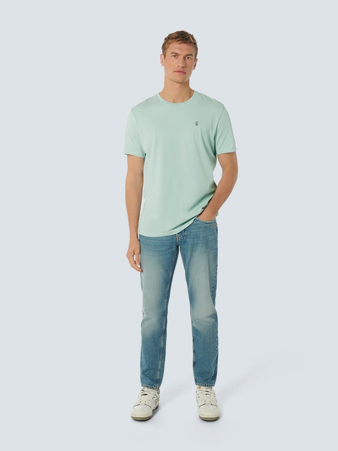 T-SHIRT CREWNECK SOLID BASIC MINT 3