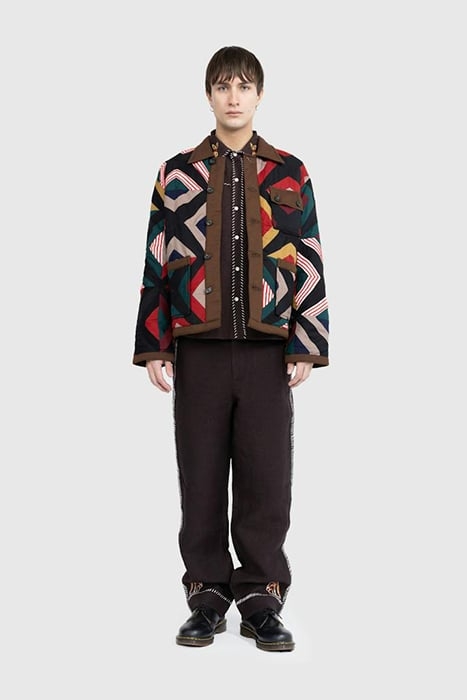 BODE – STAR CROSS QUILT JACKET MULTI 2