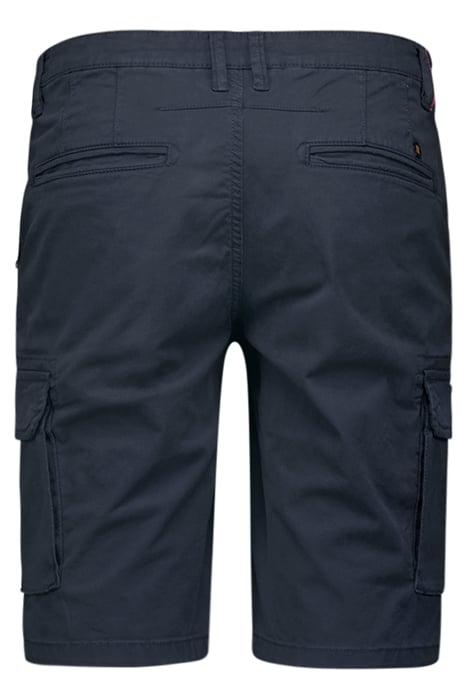 SHORT CARGO GARMENT DYED + STONE WASHED STRETCH NIGHT 5