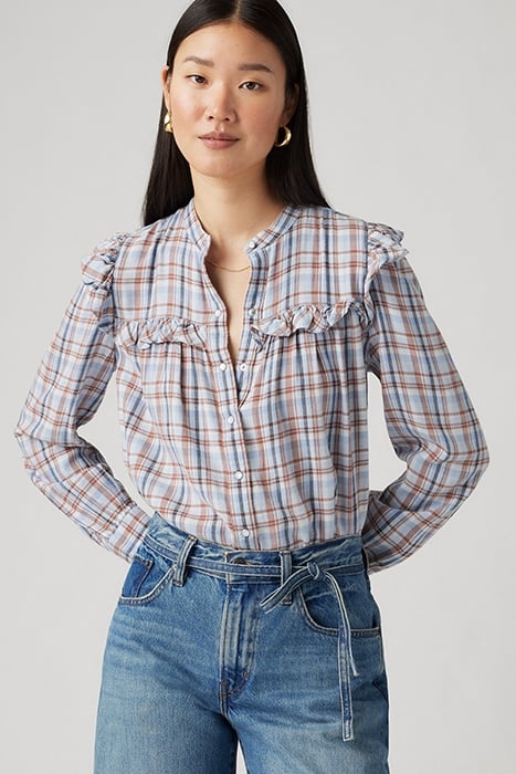 GIANNA BUTTON-DOWN SHIRT MULTICOLOUR 4