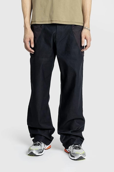 AFFXWRKS – FORGE PANT COATED BLACK/DEEP PURPLE 1
