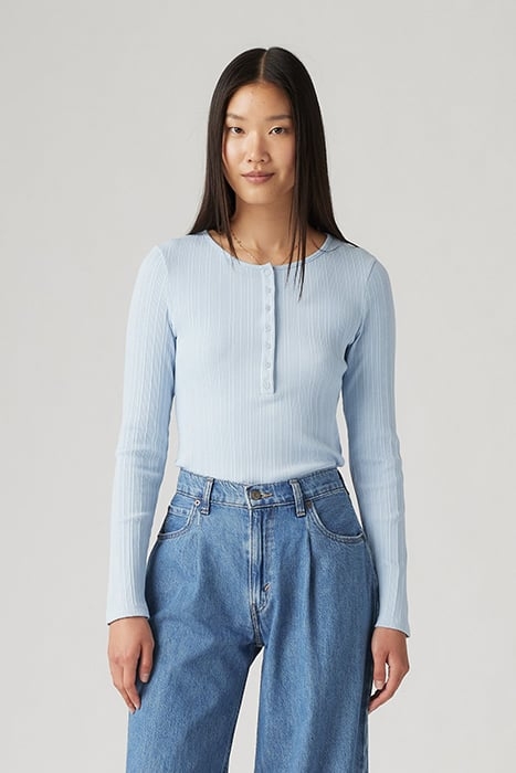 DRY LONG-SLEEVED TOP BLUE 1
