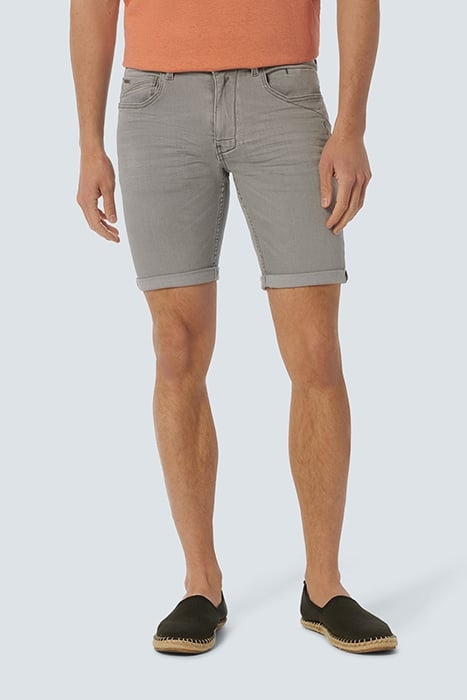 SHORT DENIM STRETCH GREY DENIM 1