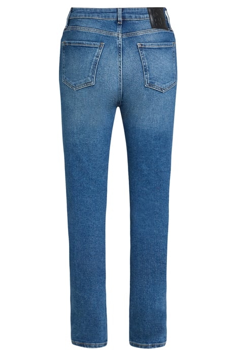MID BLUE HR SLIM LEG DENIM BLUE 2