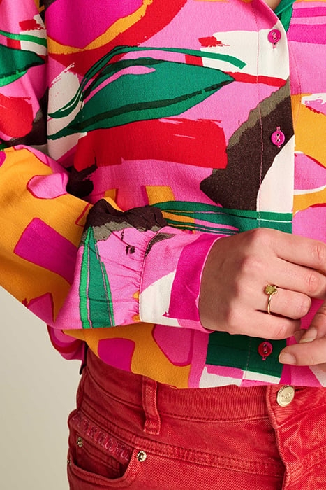 BLOUSE - MILLY CAPE TOWN MULTI COLOUR 6