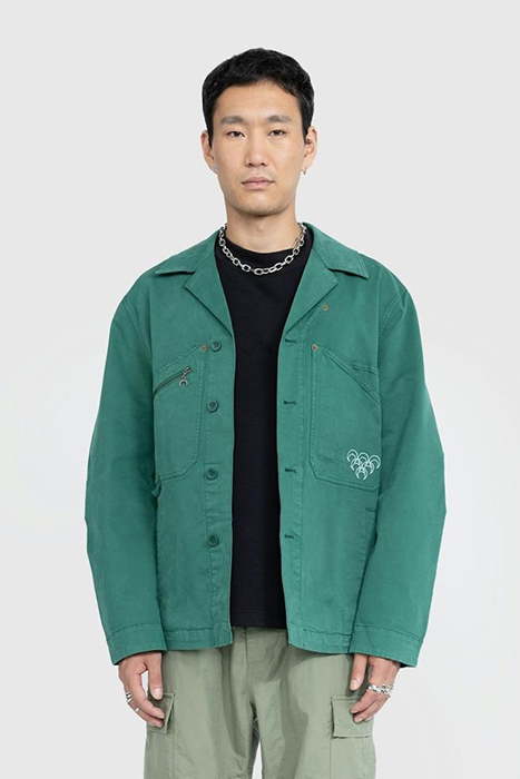 MARINE SERRE – WORKWEAR JACKET EVERGREEN 1