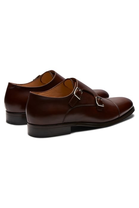 BROWN DOUBLE MONK STRAP BROWN 6