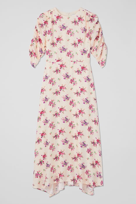 DELILAH BOUQUET MIDI DRESS CREAM 3