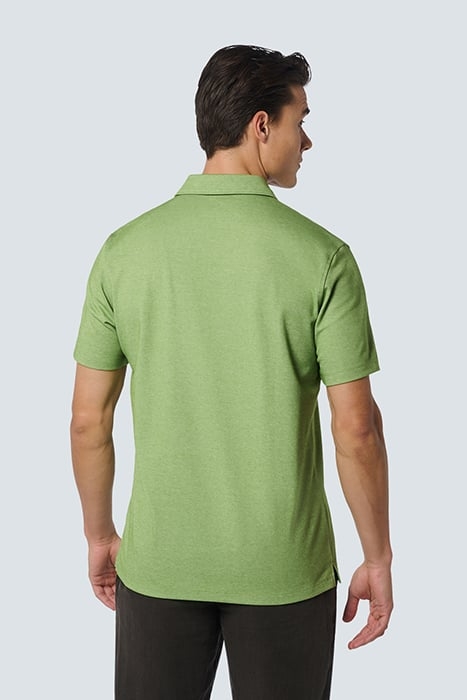 POLO 2 COLOURED PIQUE GREEN 2