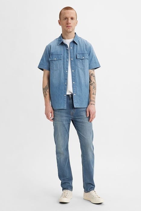 502 STRAIGHT JEANS BLUE 1