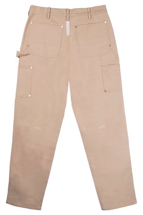 ABC. – DIAMOND STITCH DOUBLE KNEE PANT BEIGE 2