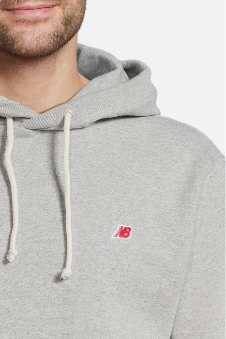 NEW BALANCE – MT21540 MADE IN USA HOODIE GREY 4