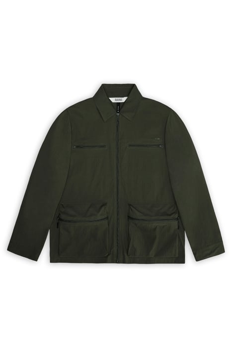UNISEX TOMAR OVERSHIRT GREEN 1