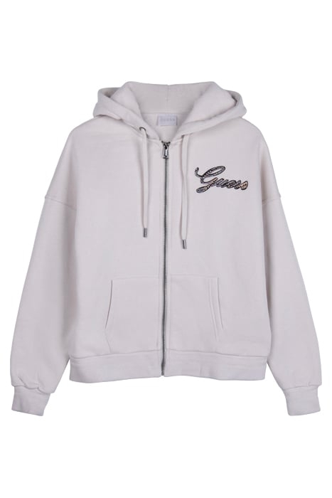 HOOD ZIP L.A. SWEATS MUTED STONE 1